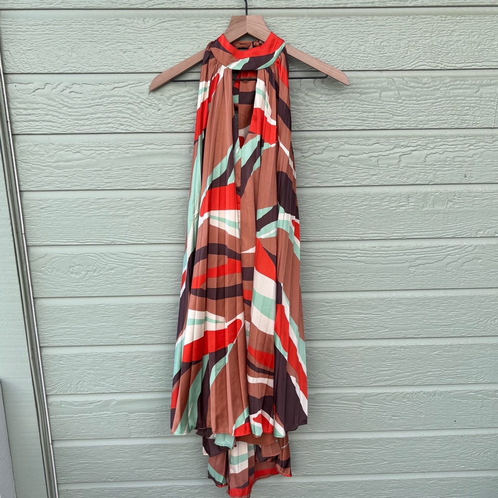 Anthropologie Hutch Pleated Swing Dress. Extra Large. - Picture 5 of 7